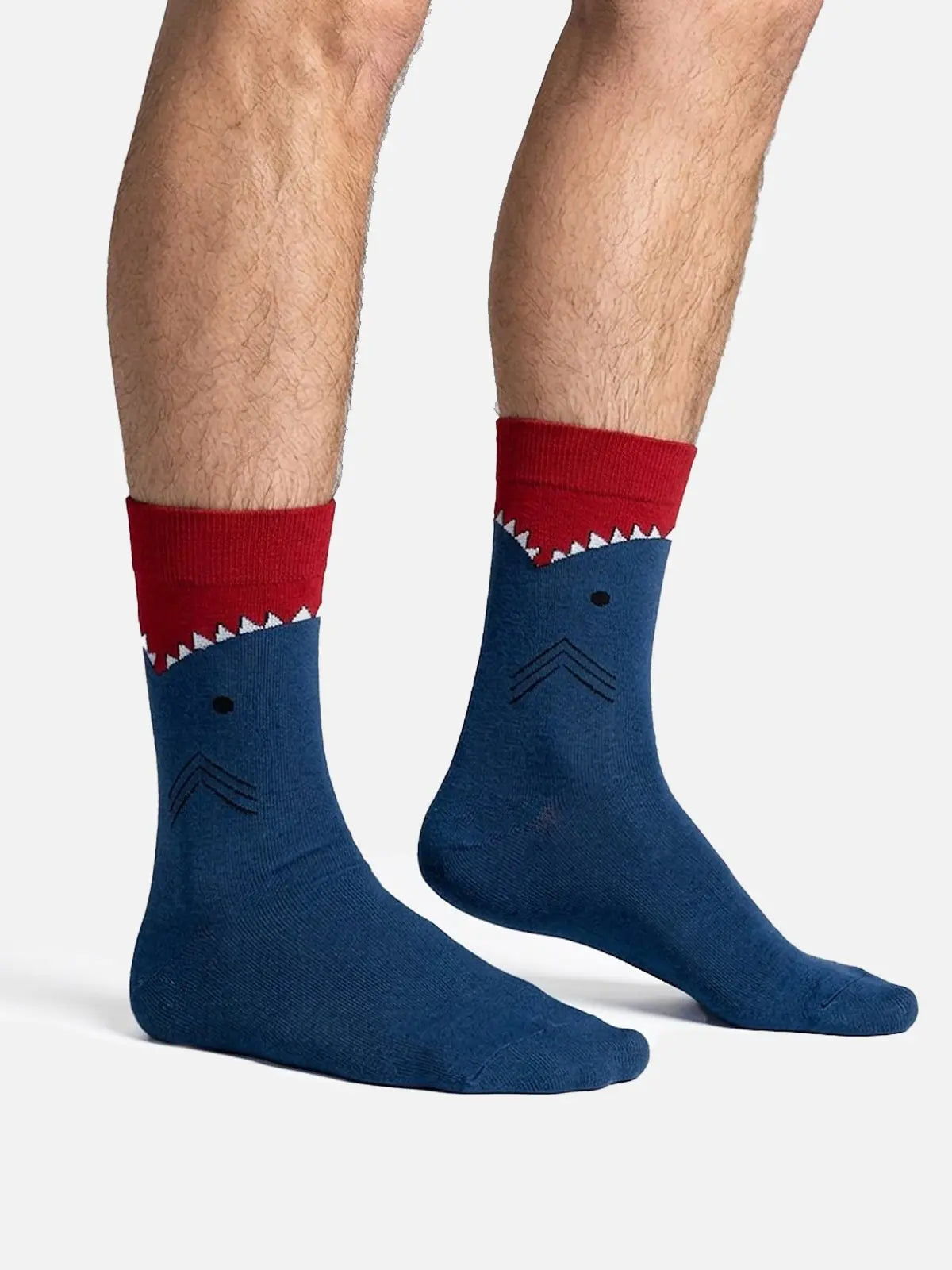 Men's Ocean Pattern Crew Socks Eleven Oasis