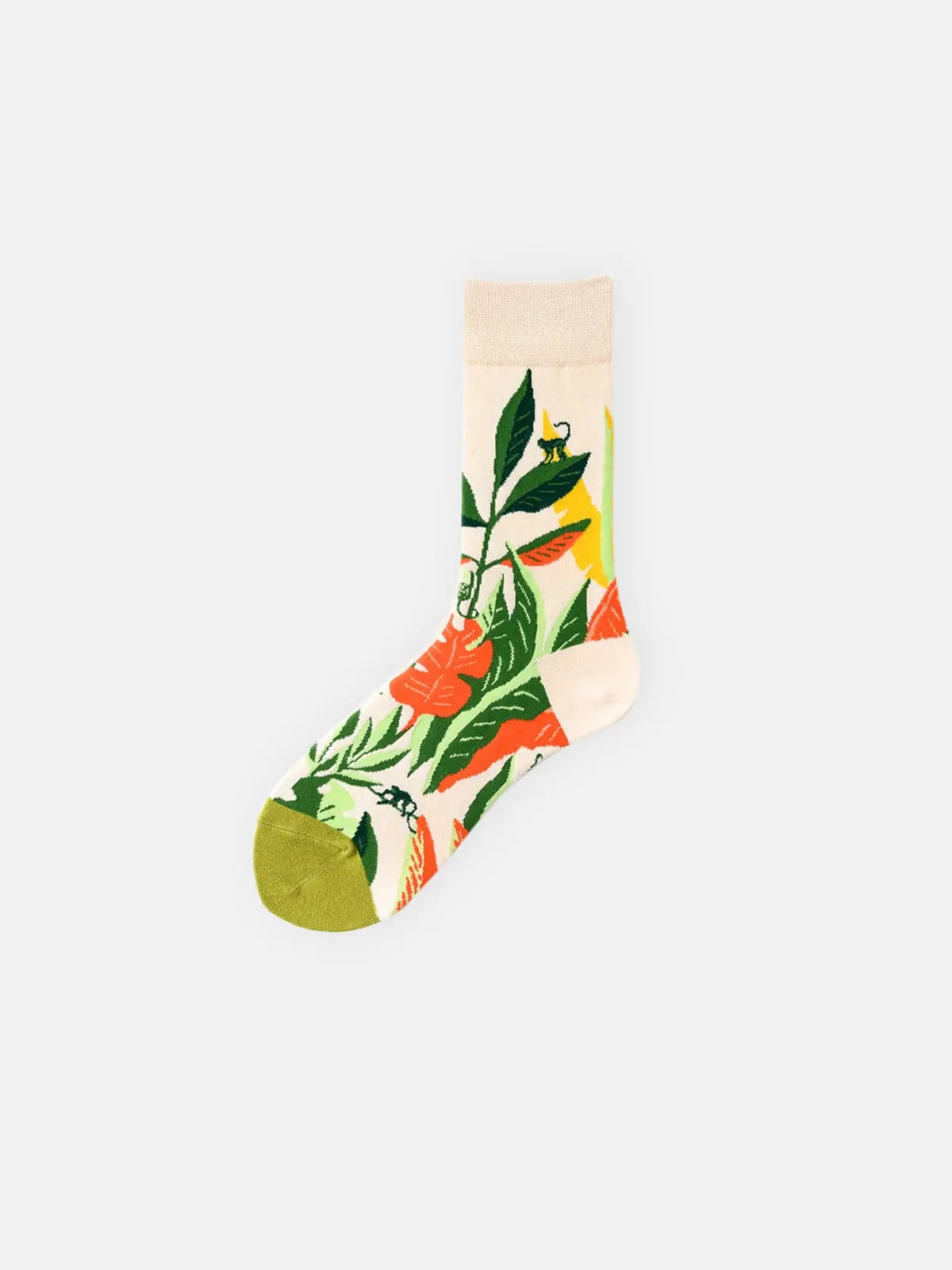 Men's Animal Pattern Crew Socks Eleven Oasis