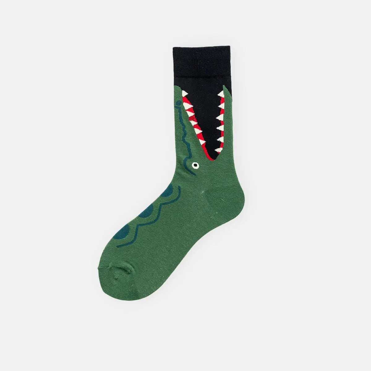 Men's Ocean Pattern Crew Socks Eleven Oasis