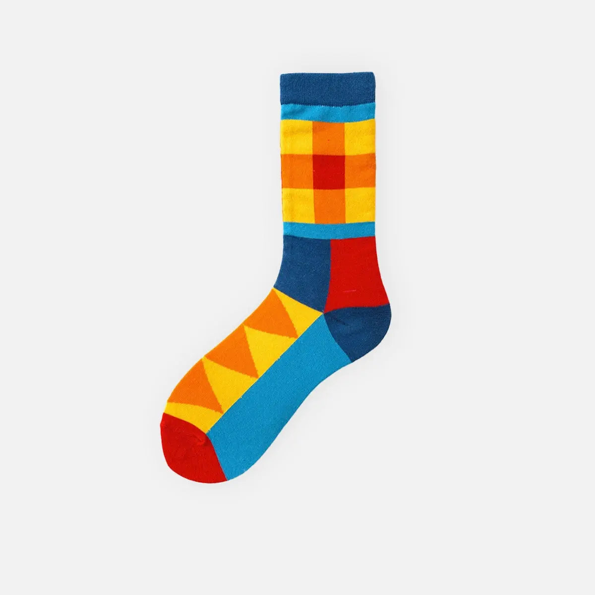 Men's Artistic Pattern Crew Socks Eleven Oasis