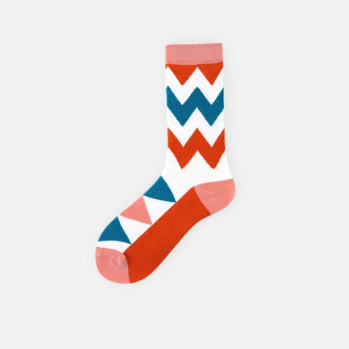Men's Artistic Pattern Crew Socks Eleven Oasis