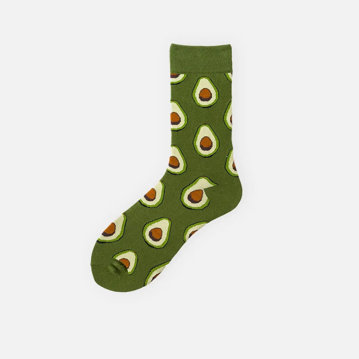 Men's Food Pattern Crew Socks Eleven Oasis