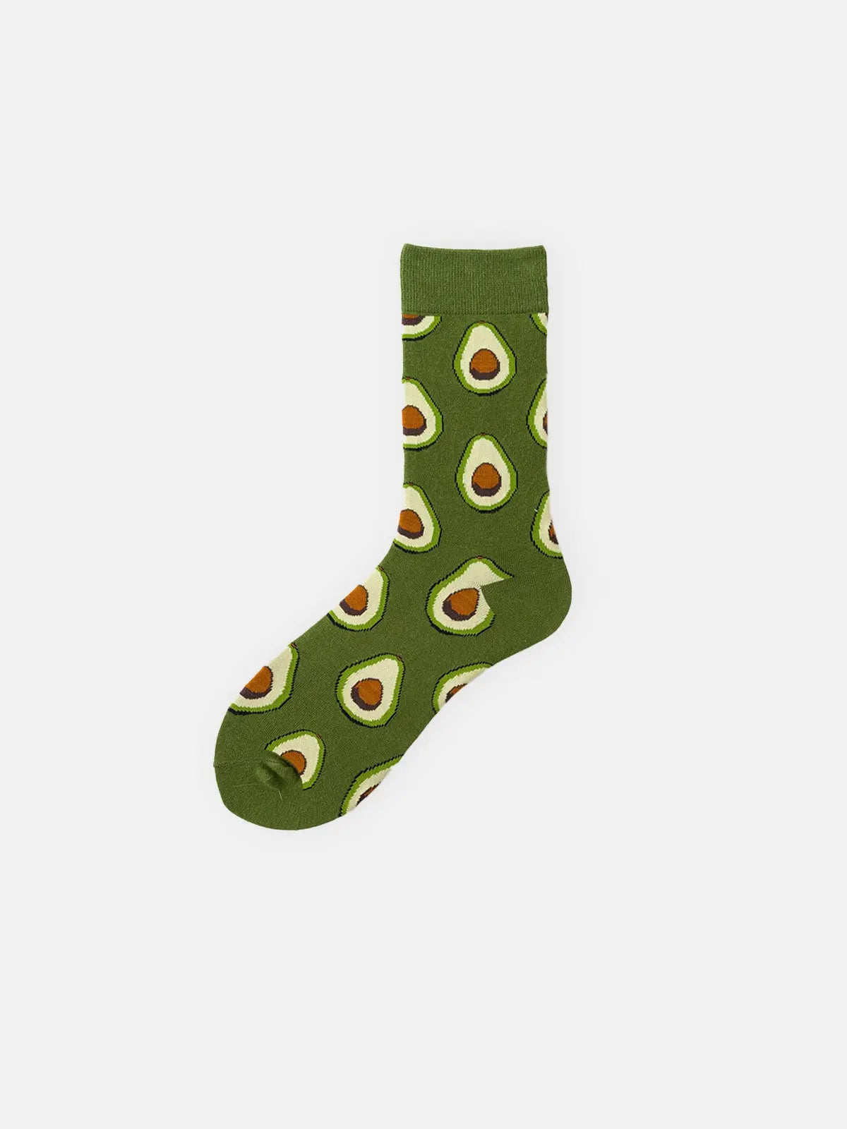 Men's Food Pattern Crew Socks Eleven Oasis