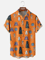 Men's Galactic Star Wars Halloween Short Sleeve Shirt Eleven Oasis