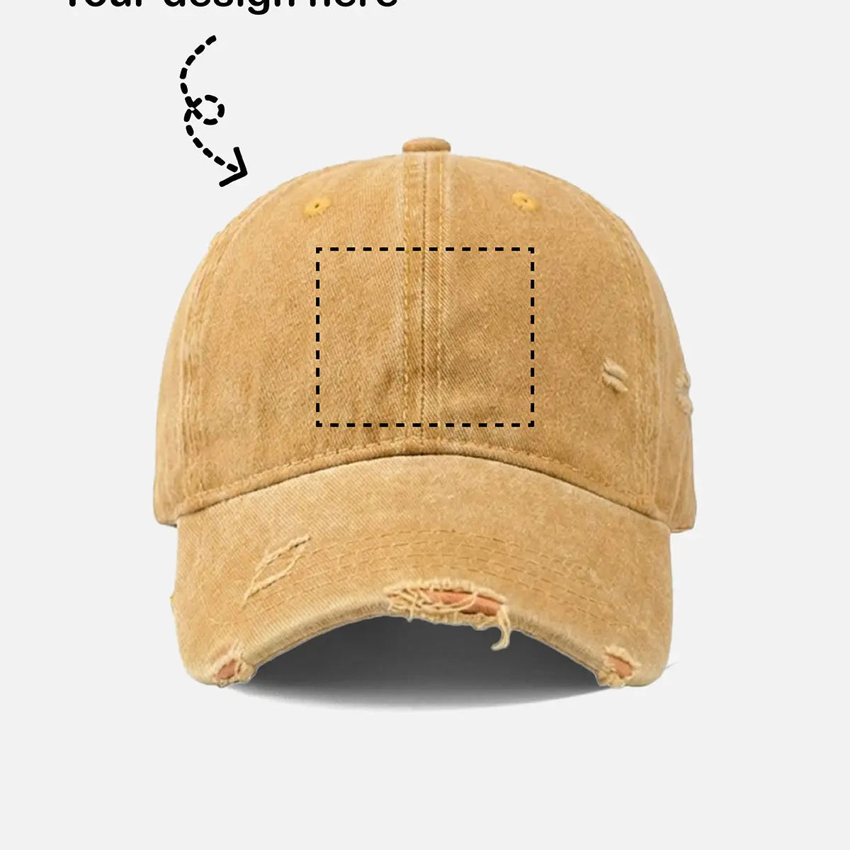 Customizable Bowling Strike Distressed Washed Cotton Baseball Cap Eleven Oasis