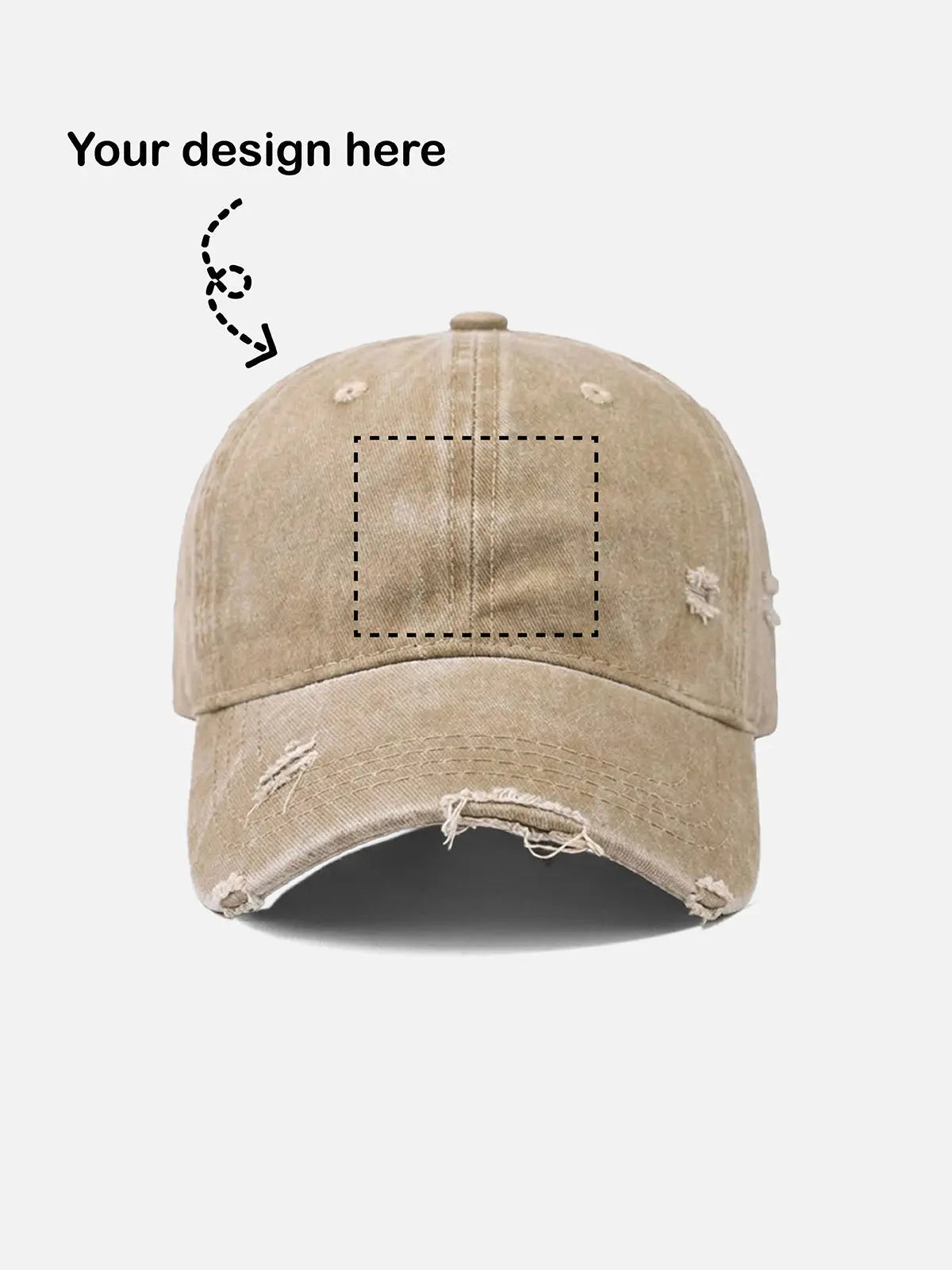 Customizable Bowling Strike Distressed Washed Cotton Baseball Cap Eleven Oasis