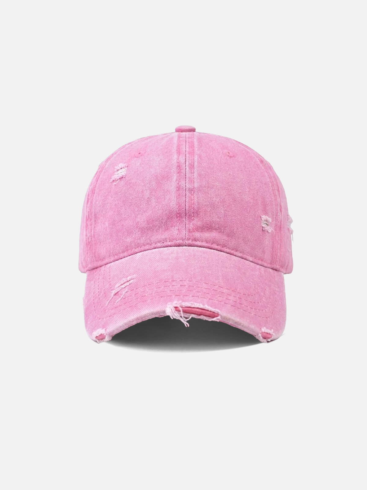 Customizable Bowling Strike Distressed Washed Cotton Baseball Cap Eleven Oasis