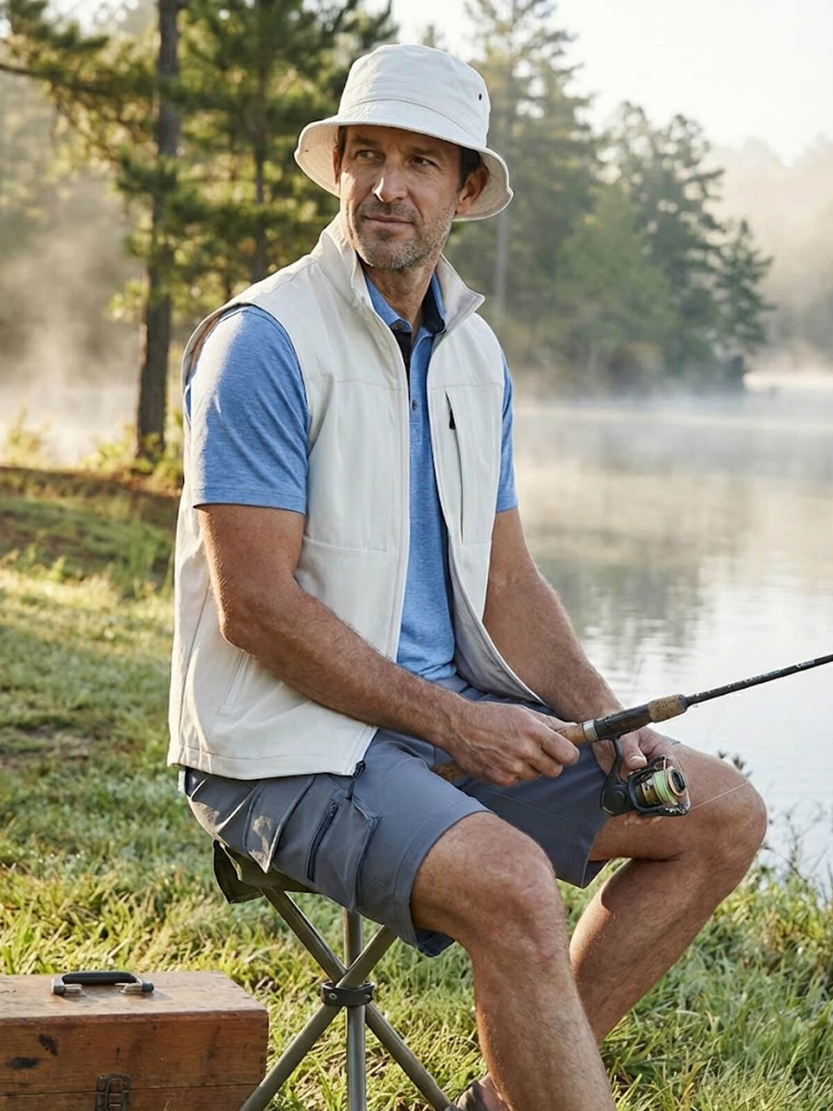 Men's Classic Utility Elastic Waist Cargo Shorts ElevenOasis