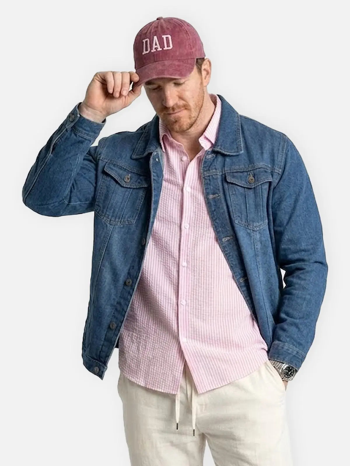 Men's Classic Stripe Long Sleeve Shirt Eleven Oasis