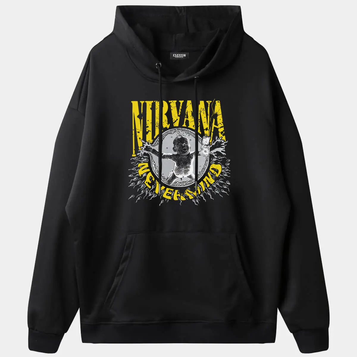 Men's Nirvana Baby-Inspired Graphic Hoodie Eleven Oasis
