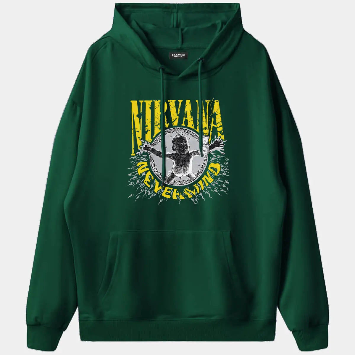 Men's Nirvana Baby-Inspired Graphic Hoodie Eleven Oasis