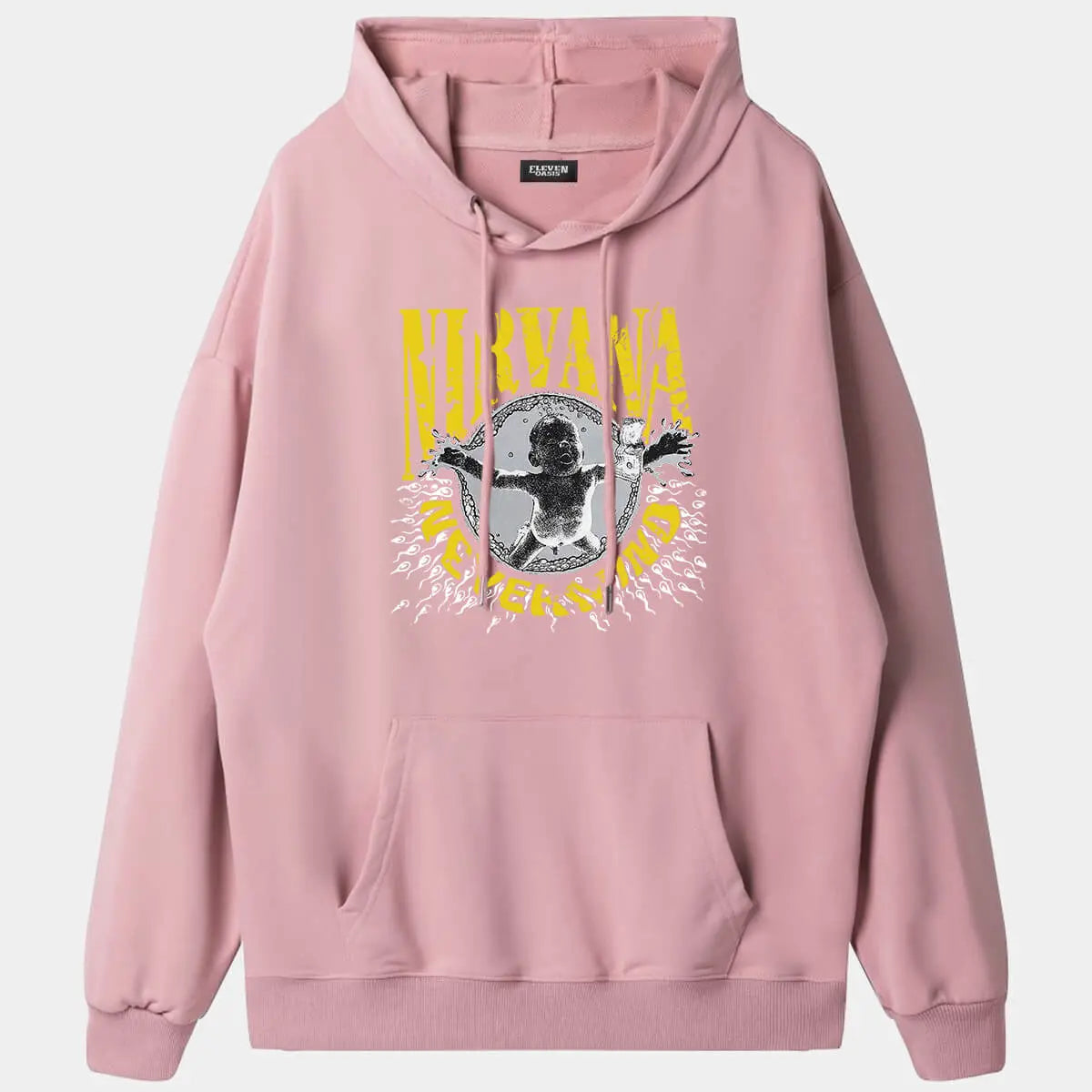 Men's Nirvana Baby-Inspired Graphic Hoodie Eleven Oasis
