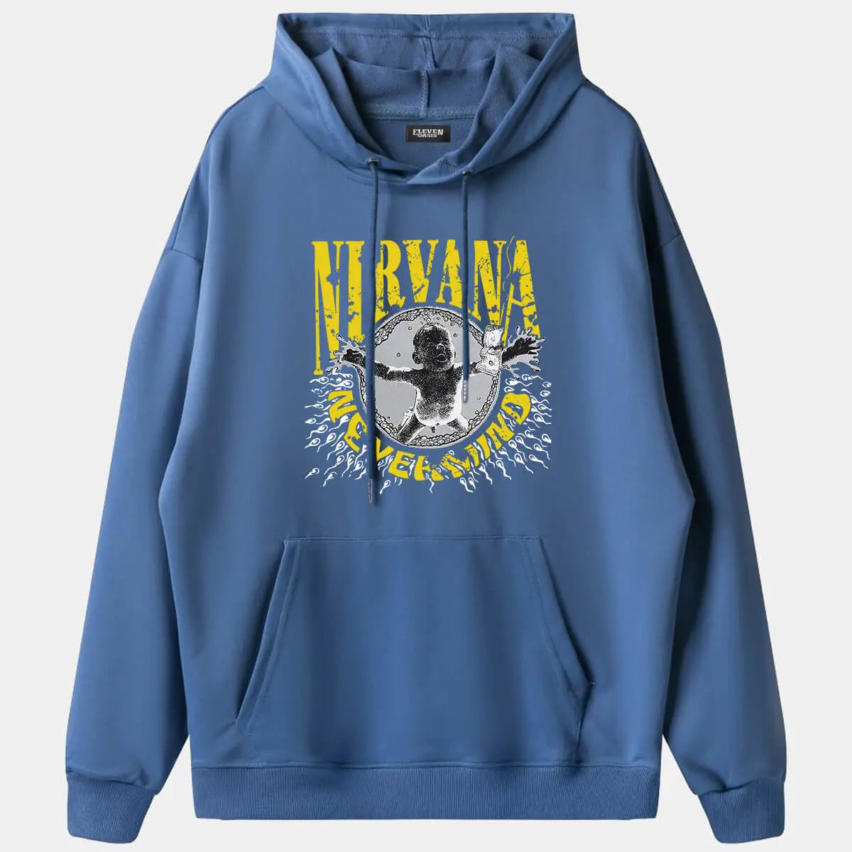 Men's Nirvana Baby-Inspired Graphic Hoodie Eleven Oasis