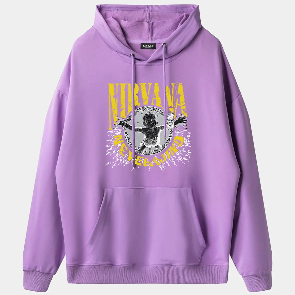 Men's Nirvana Baby-Inspired Graphic Hoodie Eleven Oasis