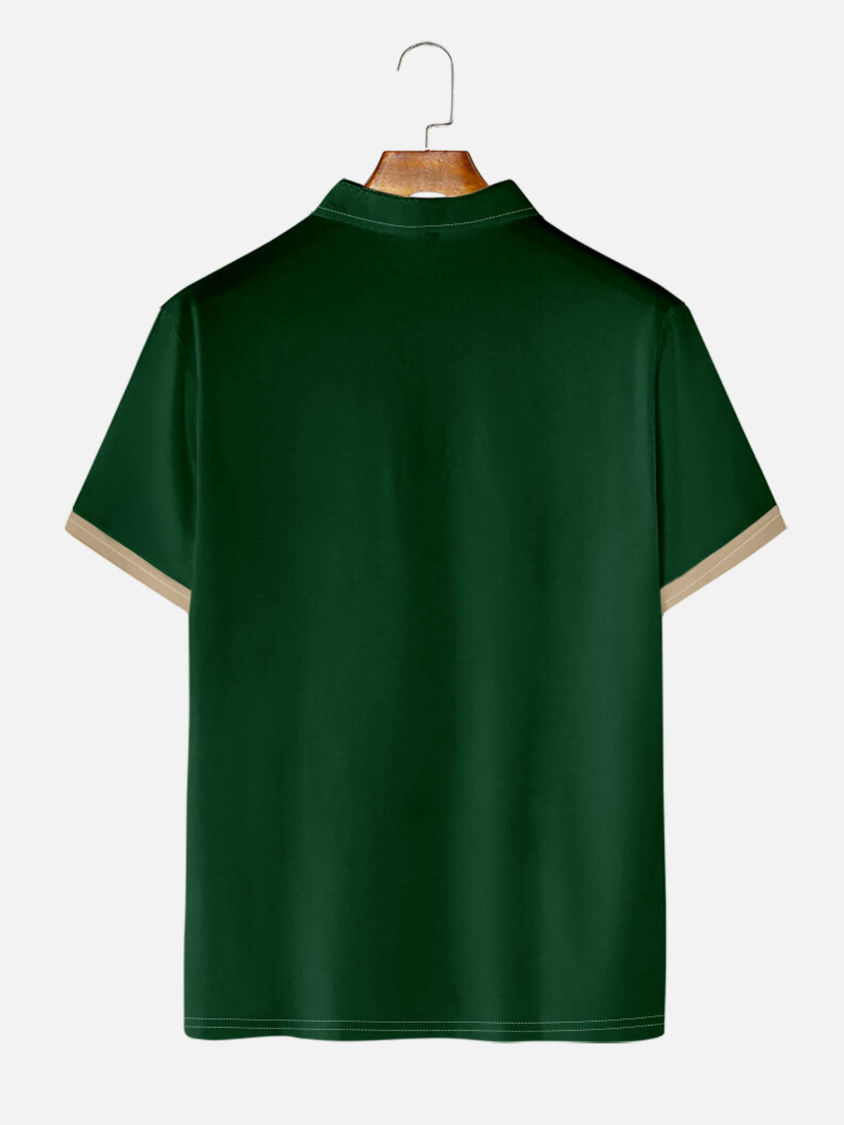 Men's Argyle Panel Short Sleeve Polo Shirt Eleven Oasis