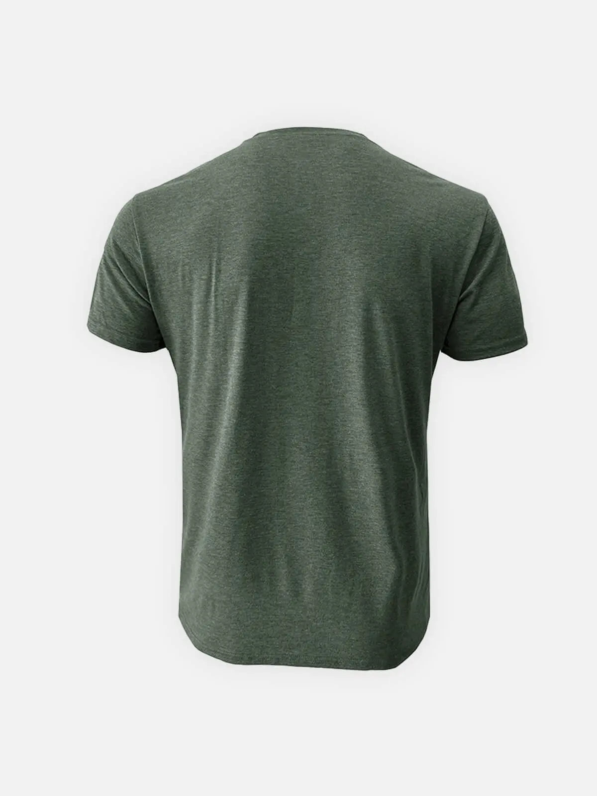 Men's Classic Henley Chest Pocket Short Sleeve Shirt Eleven Oasis