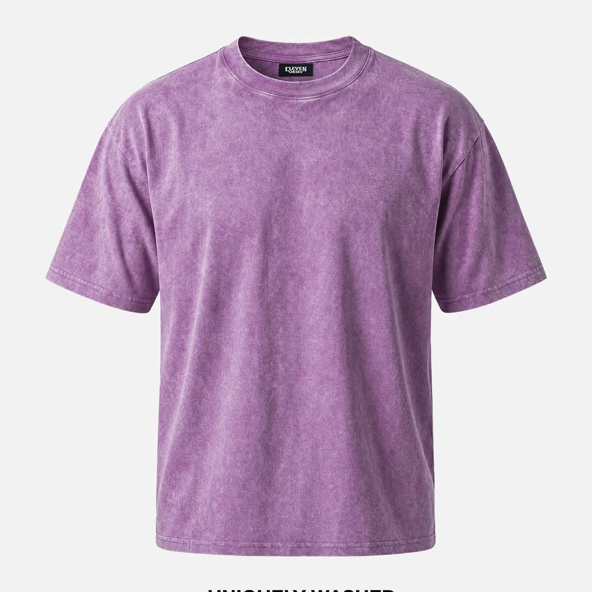 Men's Mineral Wash Cotton Short Sleeve T-Shirt Eleven Oasis