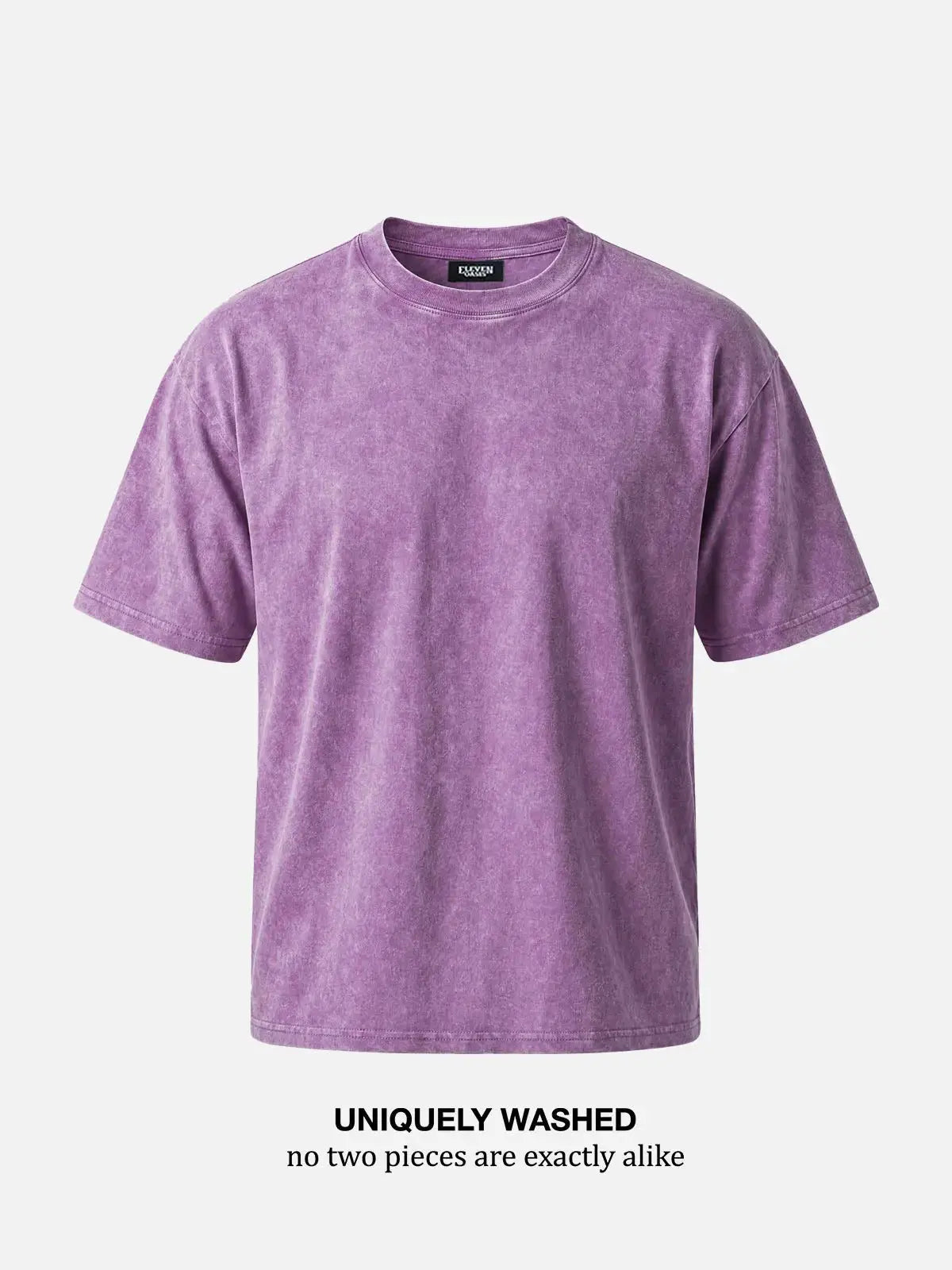 Men's Mineral Wash Cotton Short Sleeve T-Shirt Eleven Oasis