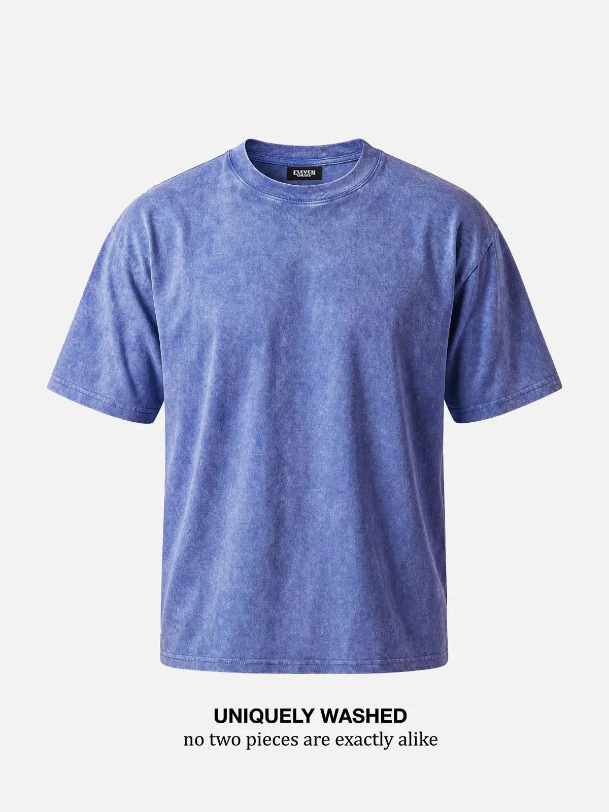 Men's Mineral Wash Cotton Short Sleeve T-Shirt Eleven Oasis