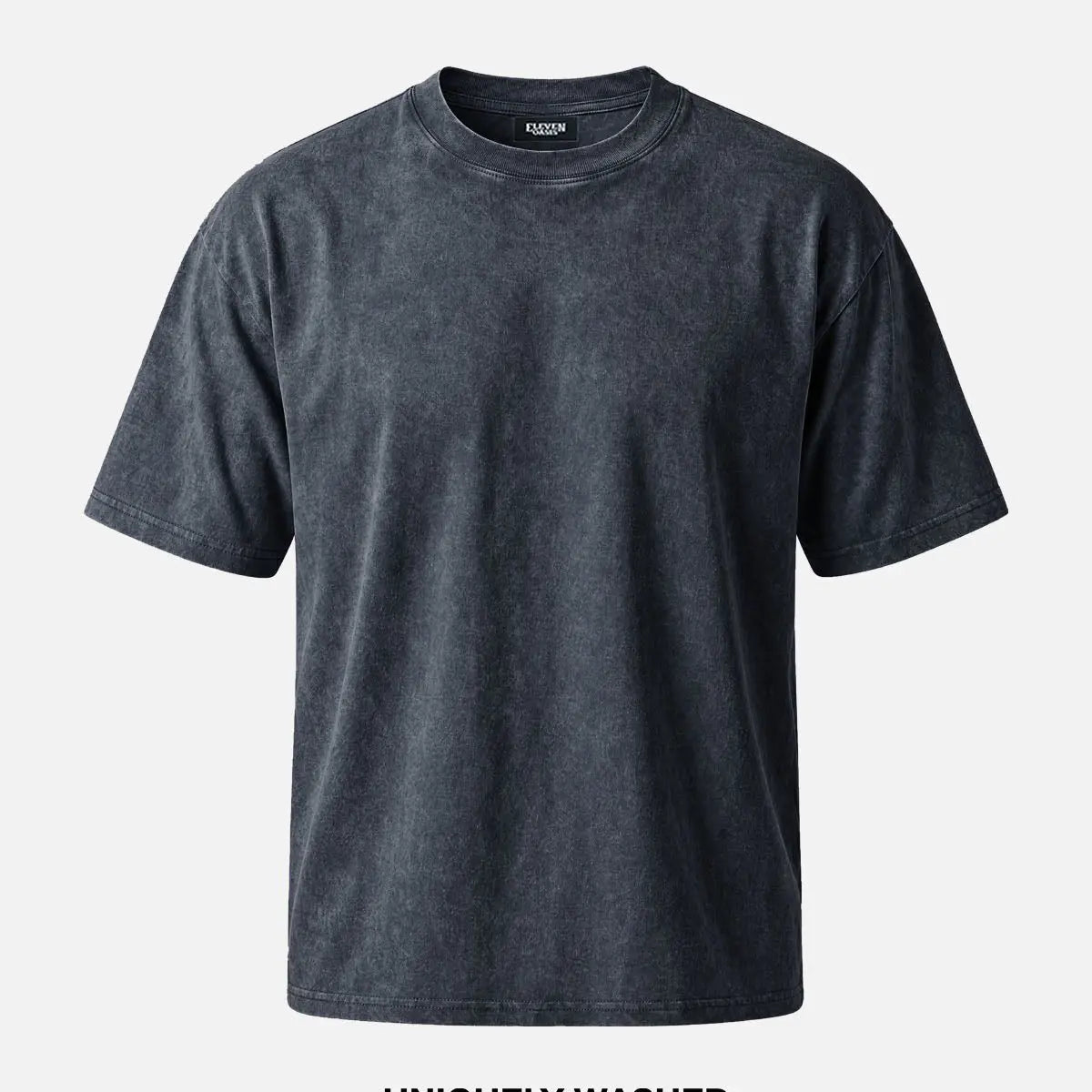 Men's Mineral Wash Cotton Short Sleeve T-Shirt Eleven Oasis