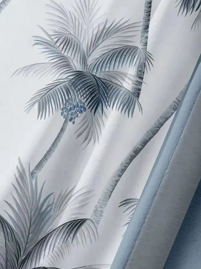 Men's Coconut Tree Casual Breathable Short Sleeve Hawaiian ShirtMens short sleeve shirts Big and tall Mens shirts Short sleeve shirts for men Mens 4xl shirts Casual short sleeve shirts