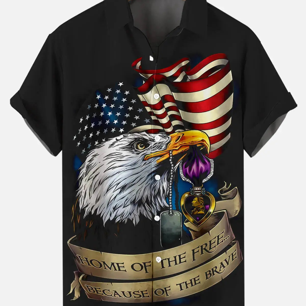 Mens Independence Day Print Casual Breathable Short Sleeve Shirt American Flag NoveltyMens short sleeve shirts Big and tall Mens shirts Short sleeve shirts for men Mens 4xl shirts Casual short sleeve shirts