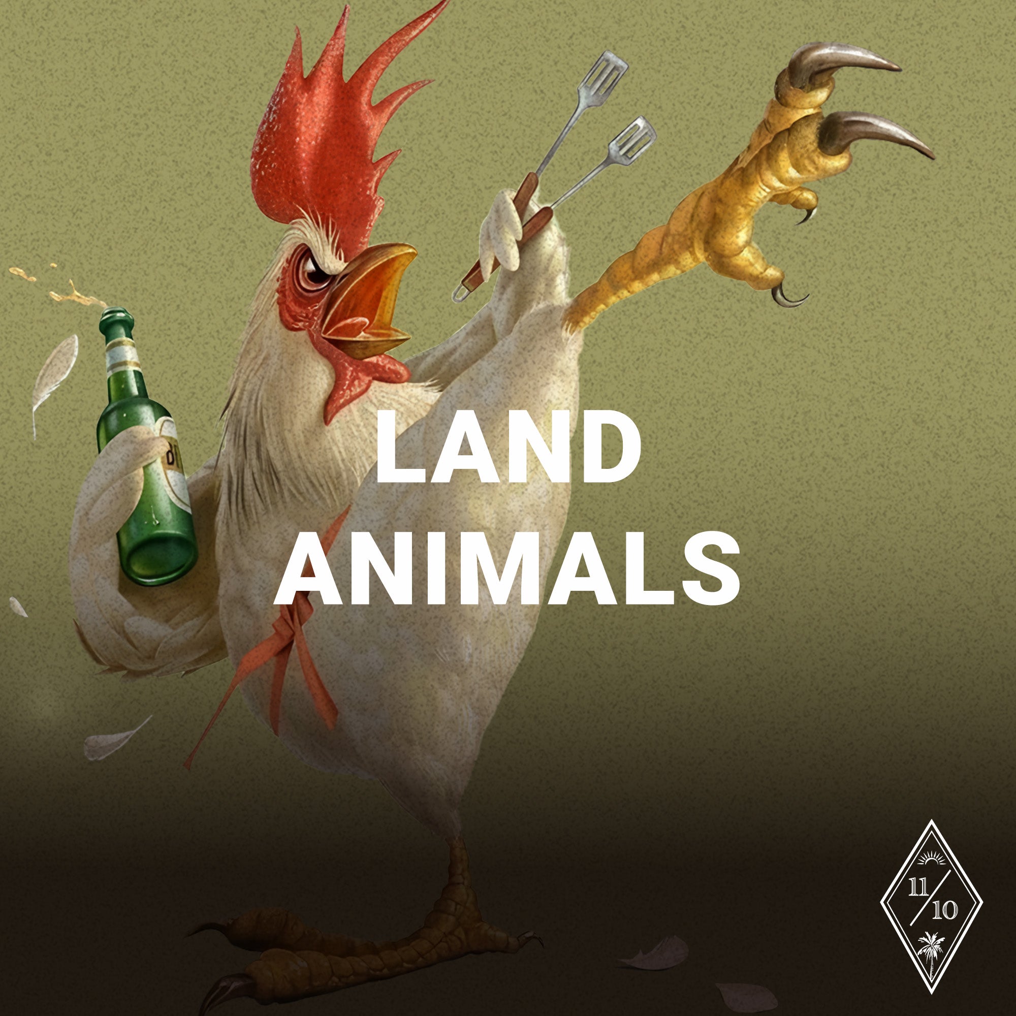 Land-Animals Eleven Oasis