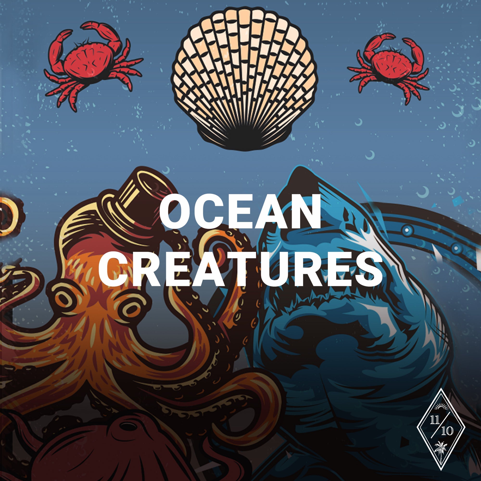 Ocean-Creatures Eleven Oasis