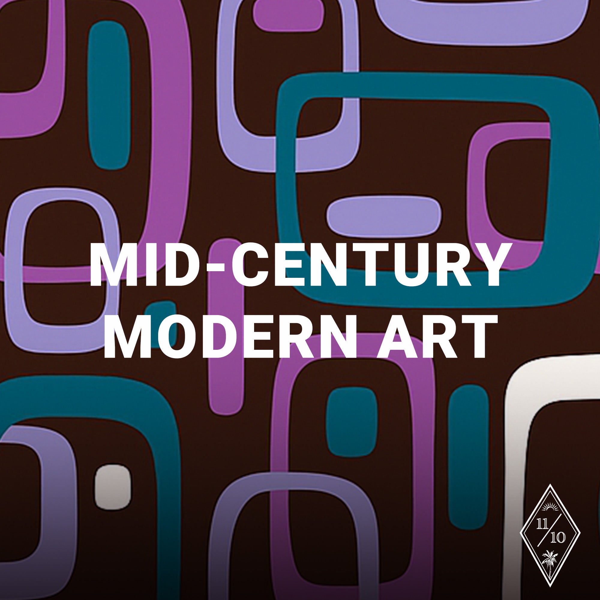 Mid-Century-Modern-Art Eleven Oasis