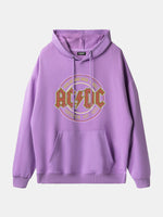 AC/DC High Voltage Vintage Band Hoodie Eleven Oasis