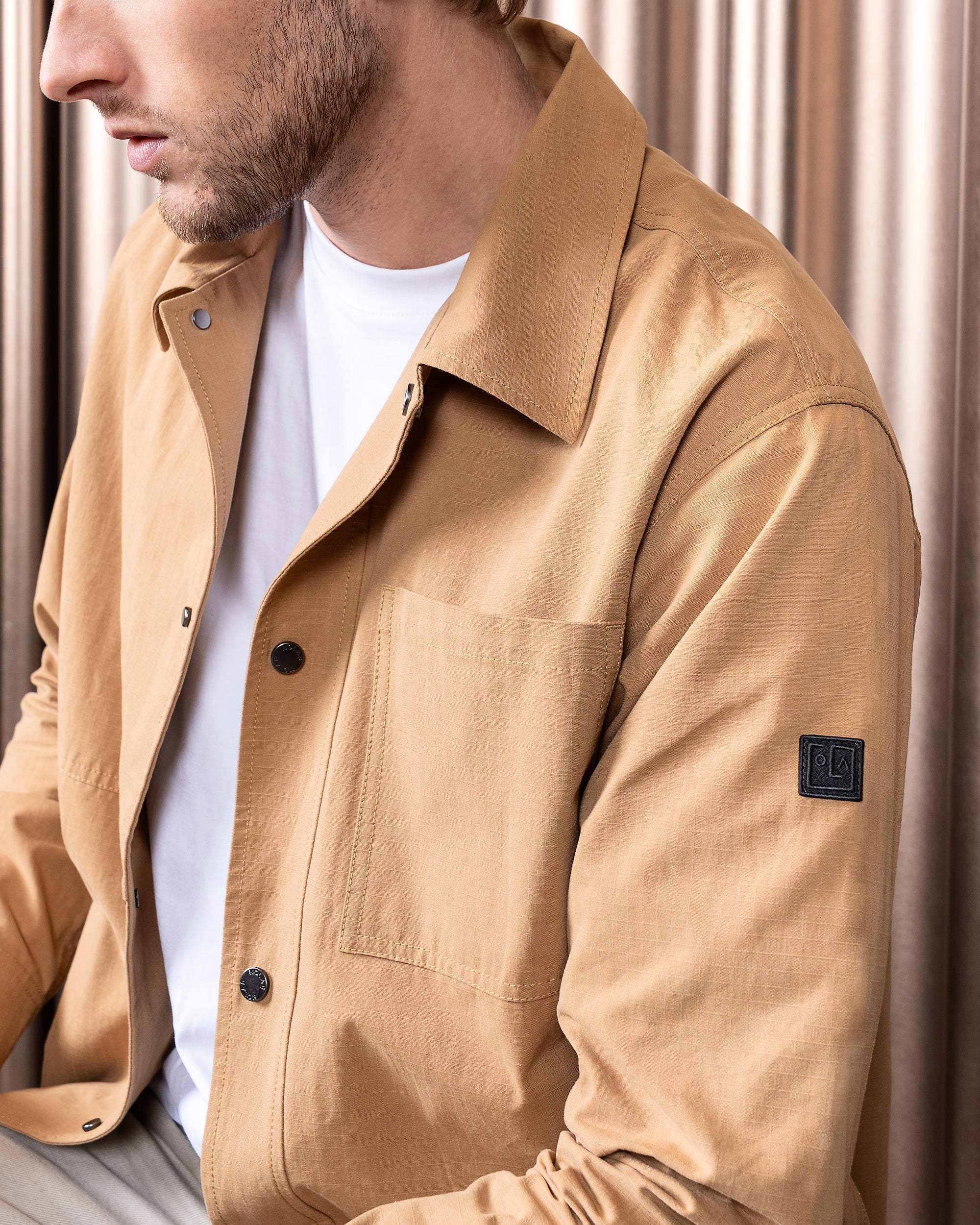 KOLAB Men's Lightweight Cotton Chore Jacket KOLAB