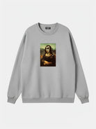 Mona Lisa Rock Parody Sweatshirt Eleven Oasis