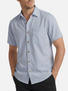 Men's Classic Chest Pocket Short Sleeve Shirt Eleven Oasis