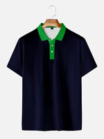 Men's Golf Club Short Sleeve Polo ShirtMens short sleeve shirts Big and tall Mens shirts Short sleeve shirts for men Mens 4xl shirts Casual short sleeve shirts