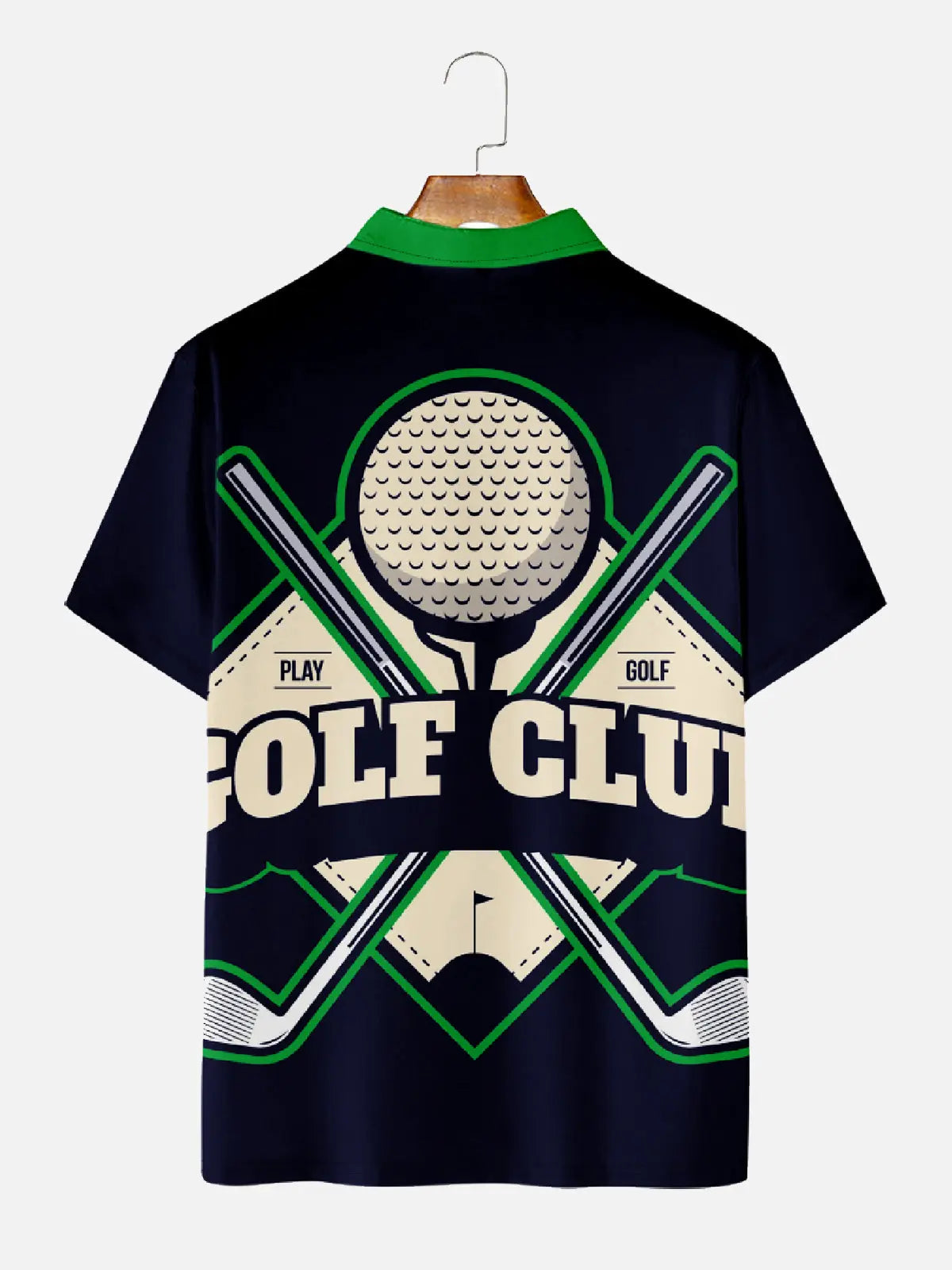 Men's Golf Club Short Sleeve Polo ShirtMens short sleeve shirts Big and tall Mens shirts Short sleeve shirts for men Mens 4xl shirts Casual short sleeve shirts