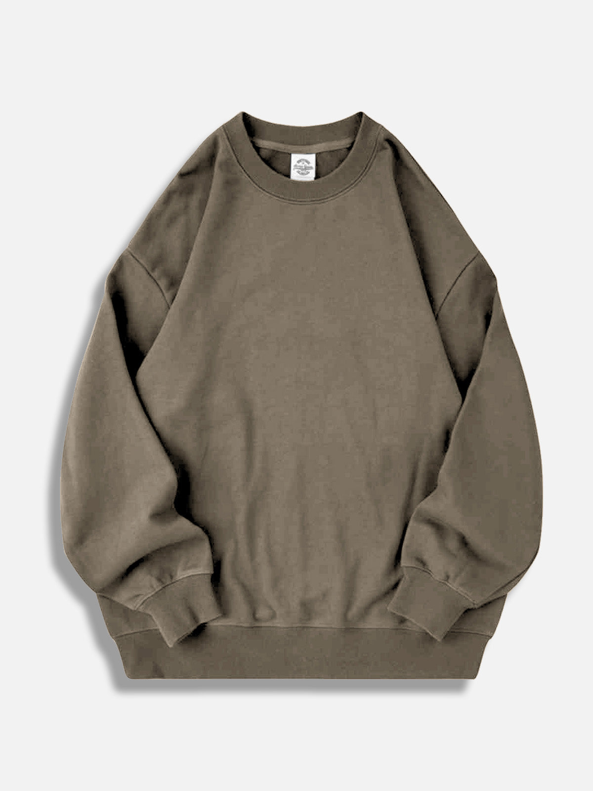 Men's Oversized Cotton Crew Neck Sweatshirt Eleven Oasis