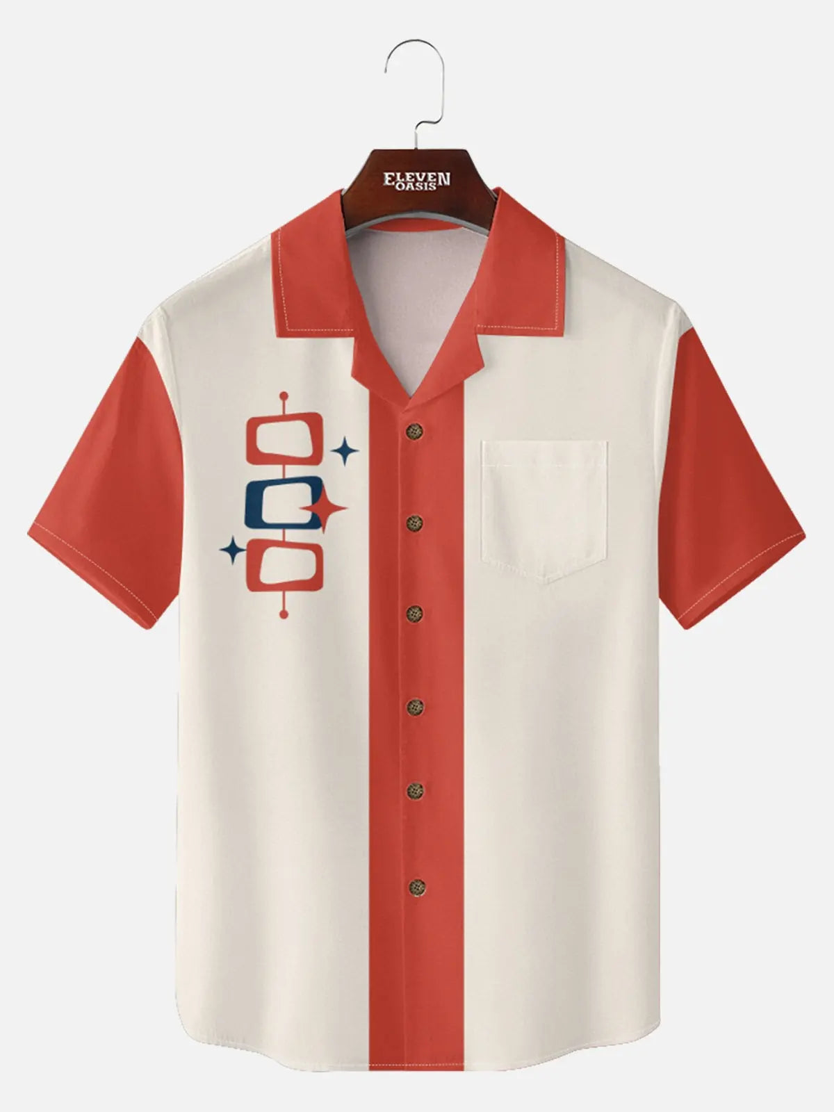 Men's Atomic Beacon Short Sleeve Shirt ElevenOasis