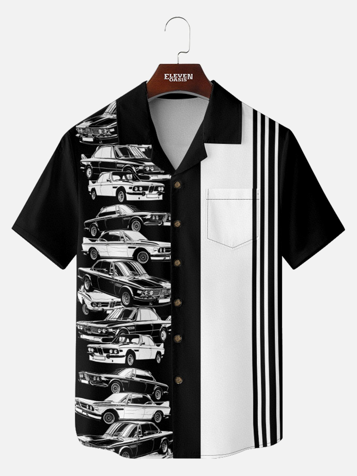 Men's Classic Coupe Collection Short Sleeve Shirt Eleven Oasis
