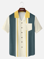 Men's Atomic Era Bowling Short Sleeve Shirt Eleven Oasis