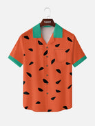 Tall Men's Stone Age Caveman Fred Short Sleeve Shirt Eleven Oasis