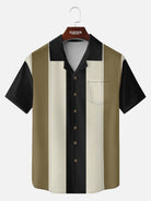 Men's Classic Contrast Panel Short Sleeve Shirt Eleven Oasis