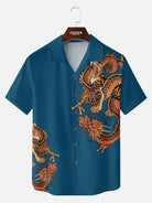 Men's Japanese Dragon Short Sleeve Shirt?