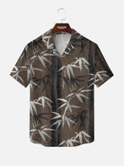 Tall Men's Bamboo Grove Short Sleeve Shirt Eleven Oasis