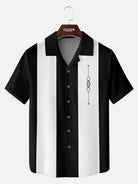 Men's Classic Diamond Panel Short Sleeve Shirt ElevenOasis