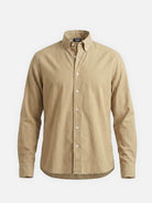 Men's Classic Cotton Button Down Long Sleeve Shirt ElevenOasis