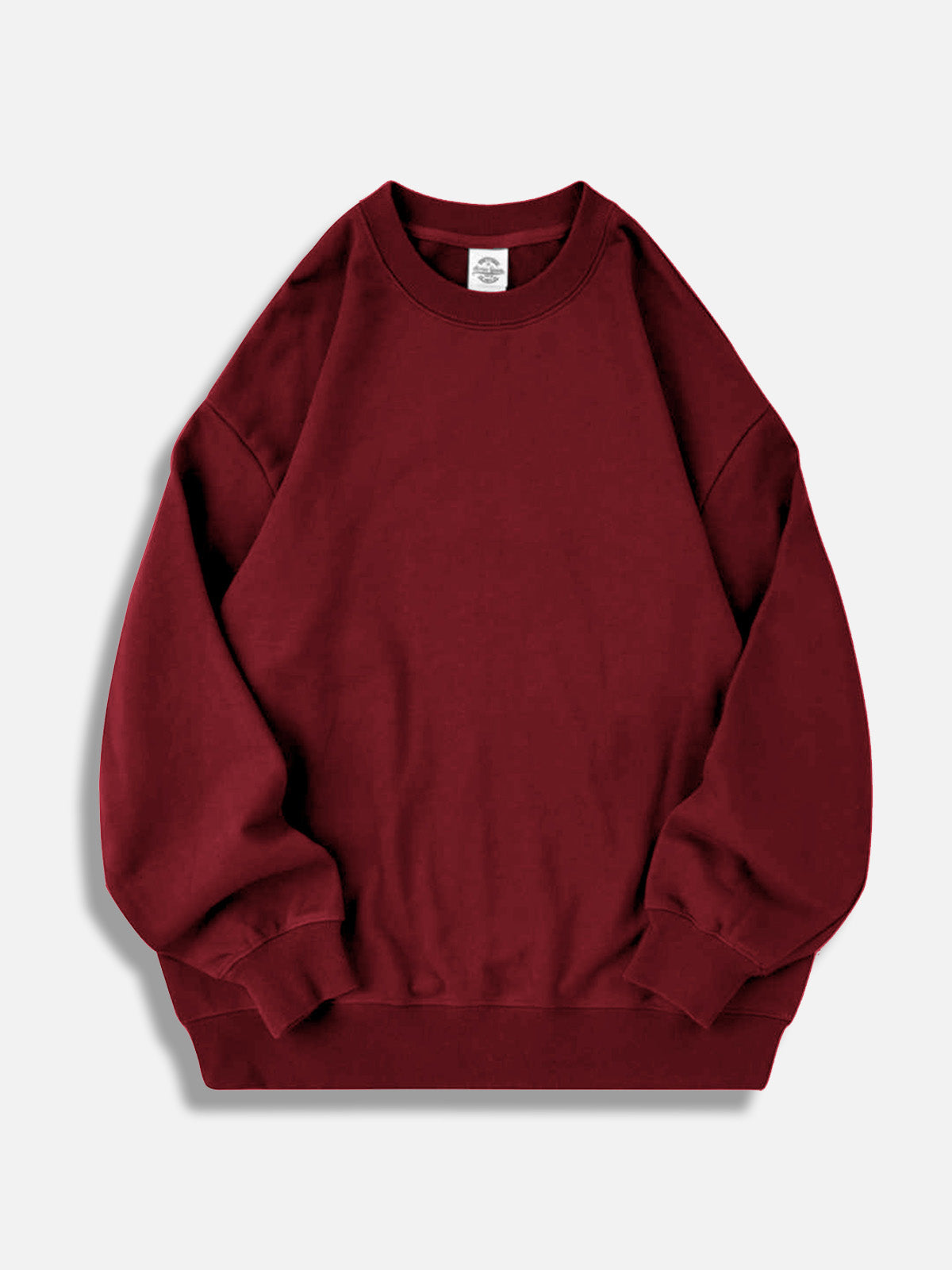 Men's Oversized Cotton Crew Neck Sweatshirt Eleven Oasis