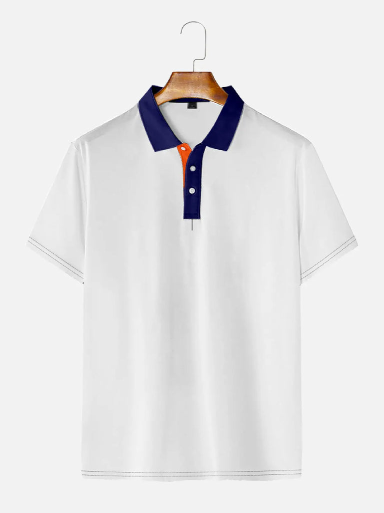 Men's Golf Mascot Short Sleeve Polo ShirtMens short sleeve shirts Big and tall Mens shirts Short sleeve shirts for men Mens 4xl shirts Casual short sleeve shirts