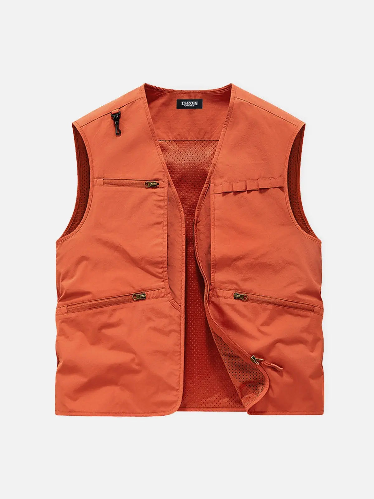 Men's Slim Fit Multi-Pocket Outdoor Utility Vest | Eleven Oasis