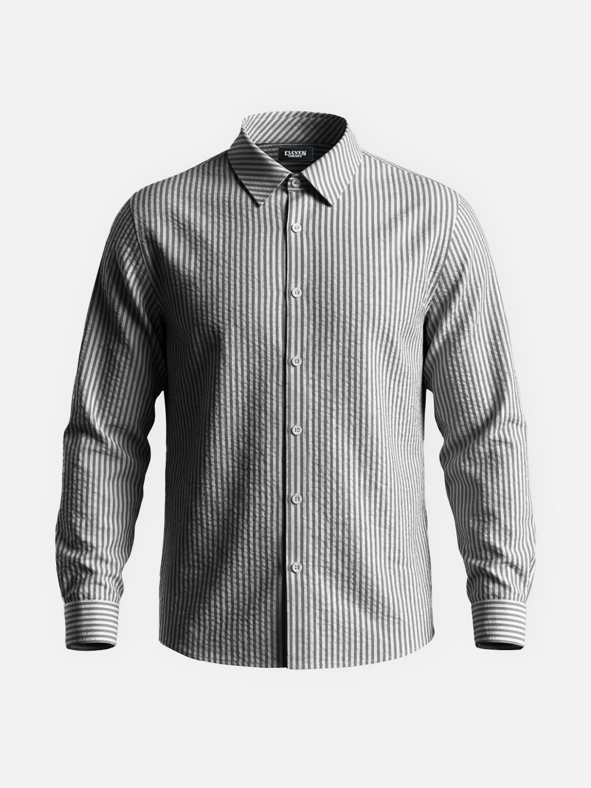 Men's Classic Stripe Long Sleeve Shirt Eleven Oasis