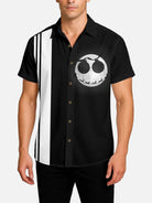 Men's Nightmare Moon Christmas Short Sleeve Shirt ElevenOasis